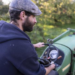 Une année très contrastée pour l'agriculture suisse. [Keystone - Gaetan Bally]