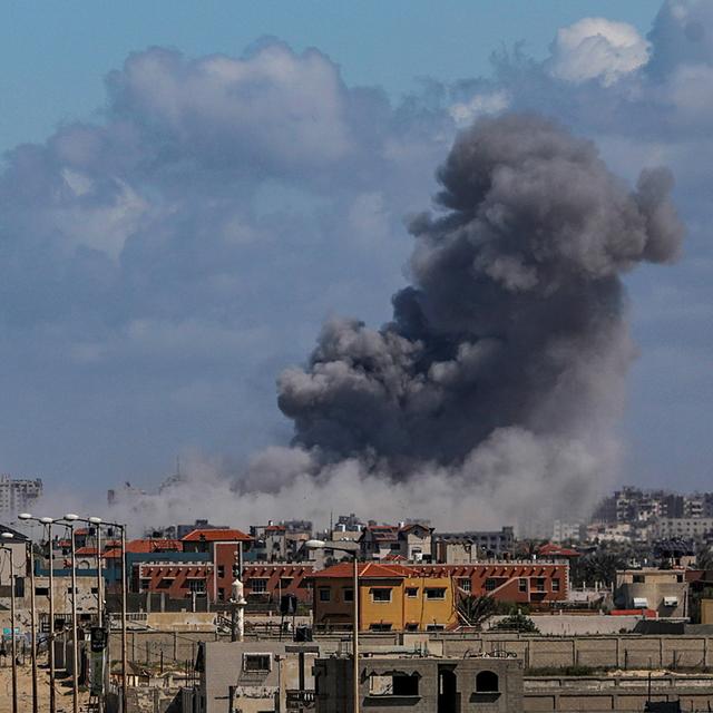 Confirmation du décès de Marwan Issa, le numéro 3 du Hamas, à la suite d’une frappe israélienne. [Keystone - EPA/Mohammed Saber]