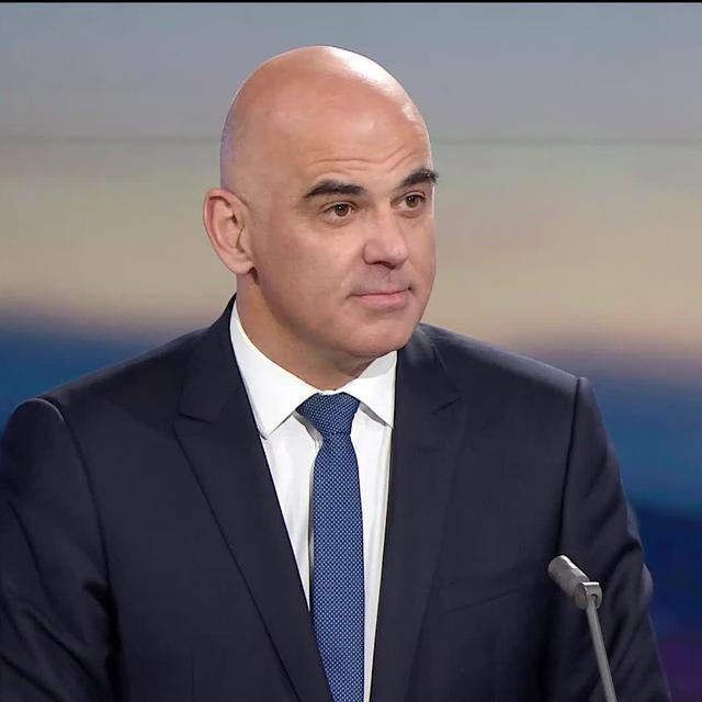 Alain Berset est candidat au poste de secrétaire général du Conseil de l'Europe. [RTS]