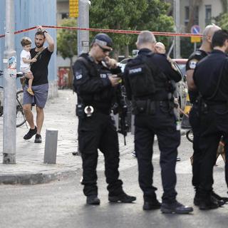 L'explosion a eu lieu dans le centre de Tel Aviv. [Keystone]