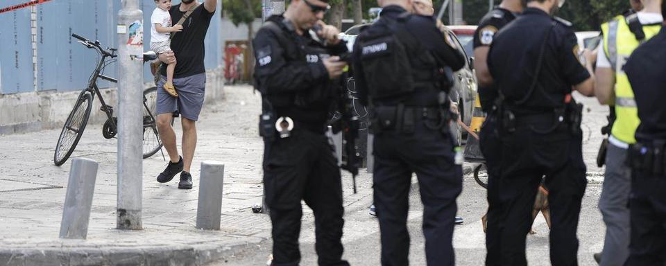 L'explosion a eu lieu dans le centre de Tel Aviv. [Keystone]