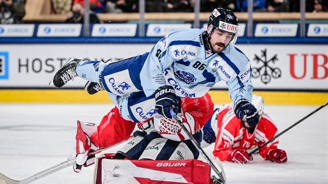 Straubing a dominé Pardubice 4-2. [Mélanie Duchene - Keystone]