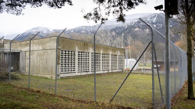 Le canton du Valais va renforcer la sécurité du centre éducatif fermé de Pramont. [KEYSTONE - LAURENT GILLIERON]