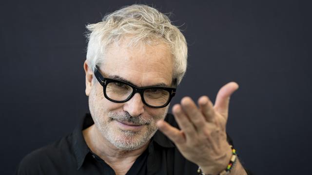 Le réalisateur mexicain Alfonso Cuarón au 77e festival du film de Locarno, le dimanche 11 août 2024. [KEYSTONE - JEAN-CHRISTOPHE BOTT]