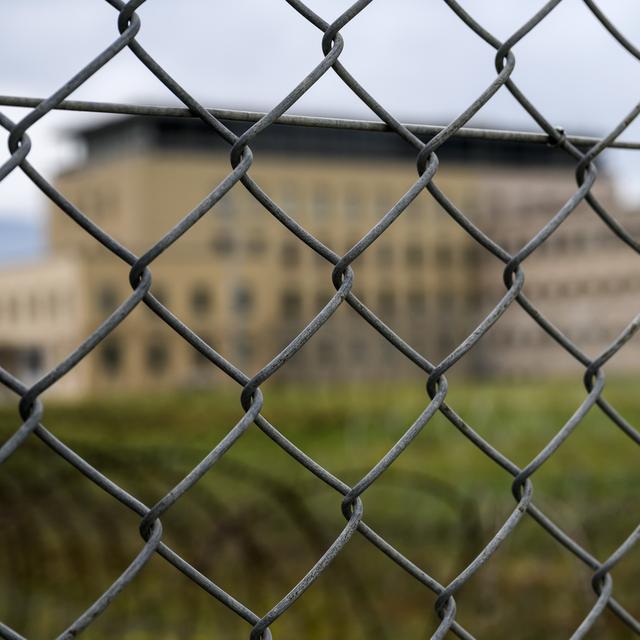 La prison de la plaine de l'Orbe. [Keystone - Jean-Christophe Bott]