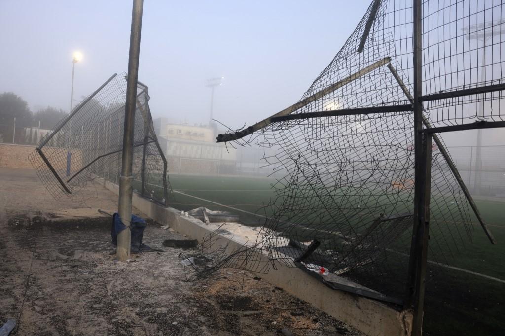 Douze jeunes ont été tués lorsqu'une roquette a touché un terrain de football à Majdal Shams. [AFP - MENAHEM KAHANA]