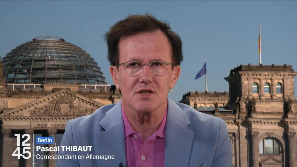 Pascal Thibaut, correspondant de la RTS en Allemagne, revient sur la décision du tribunal de rejeter la demande de l'AfD contre son classement de "parti extrémiste"