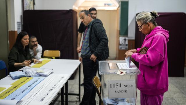 Elections municipales à Istanbul le 31.03.2024. [AP/Keystone - Emrah Gure]