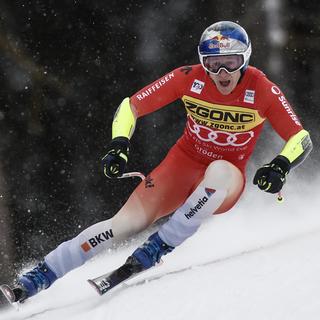 Marco Odermatt lors du Super-G de Val Gardena [AP Photo - Gabriele Facciotti]