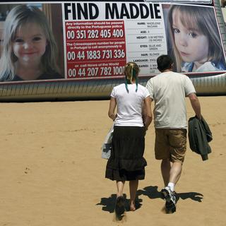 La fille britannique Madeleine ''Maddie'' McCann a disparu à 4 ans en vacances au Portugal. [Keystone/AP Photo - Paulo Duarte]