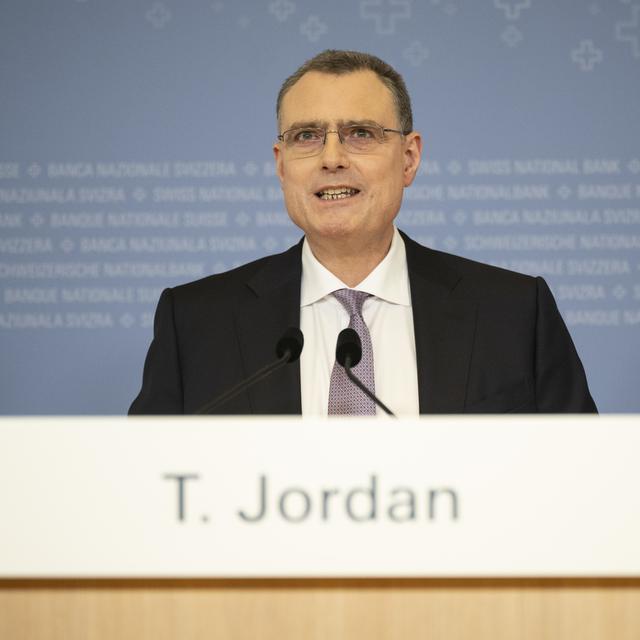 Thomas Jordan, le directeur de la BNS. [Keystone - Ennio Leanza]