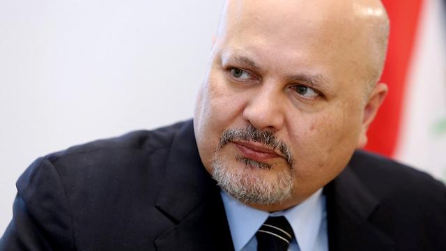 Karim Khan procureur général de la CPI, la Cour Pénale Internationale. [AFP - Sabah Arar]