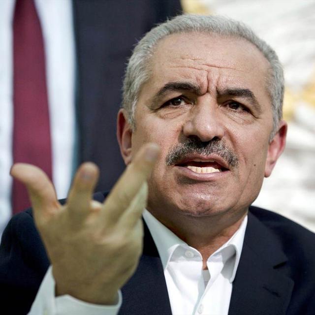 Le Premier ministre palestinien Mohammad Shtayyeh a annoncé la démission du gouvernement de l'Autorité palestinienne. [Keystone/AP]