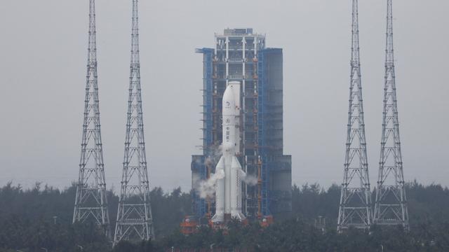 La sonde Chang'e 6 avait décollé de Chine le 3 mai dernier. [REUTERS - Eduardo Baptista]