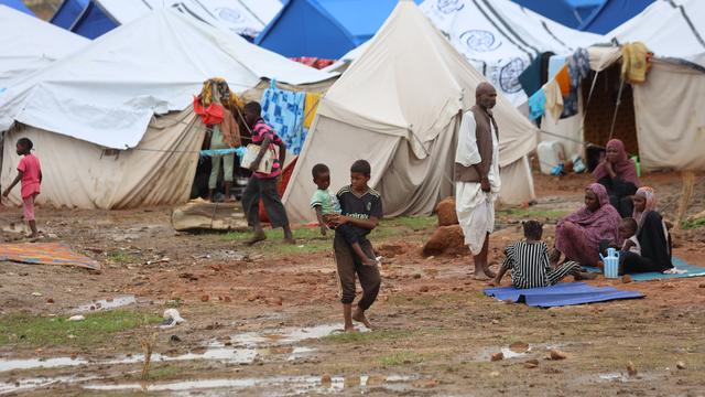 Au Soudan, 11 millions de personnes ont dû fuir à cause de la guerre [Keystone/EPA - STR]