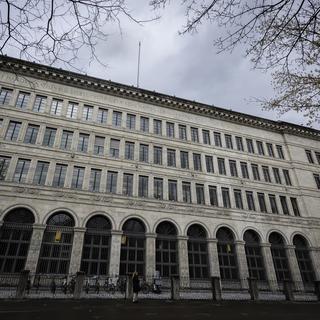 La façade de la Banque nationale suisse à Zurich. [Keystone - Michael Buholzer]