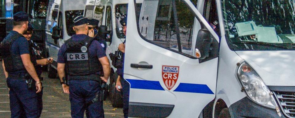 Le dispositif de sécurité est très important aux JO de Paris. [afp - LUCAS NEVES / NURPHOTO]