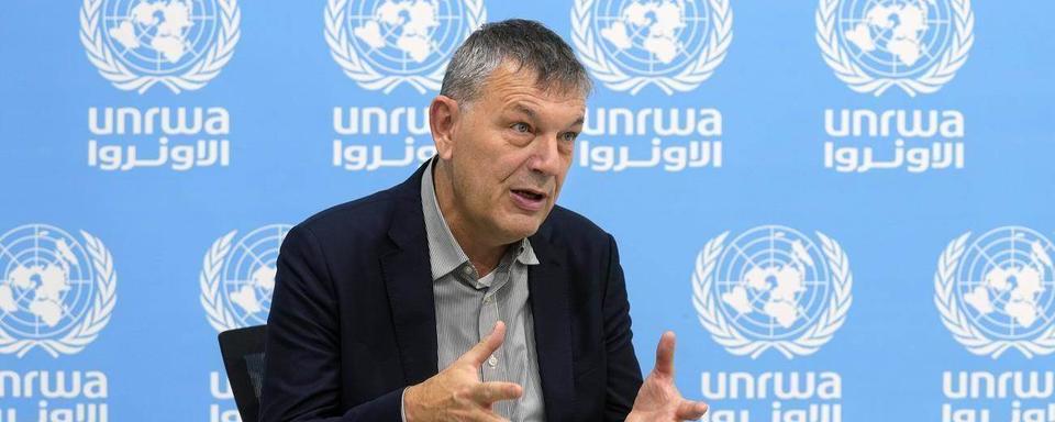 L'UNRWA a atteint un "point de rupture", affirme son patron Philippe Lazzarini dans une lettre. [Keystone]