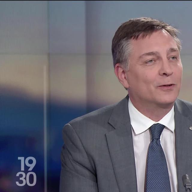 Alexandre Vautravers, rédacteur en chef de la Revue militaire suisse. [RTS]