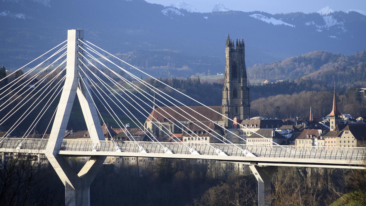 Le canton de Fribourg soutient un projet de consultations de Caritas dans les chefs-lieux de ses sept districts. [Keystone - Laurent Gillieron]