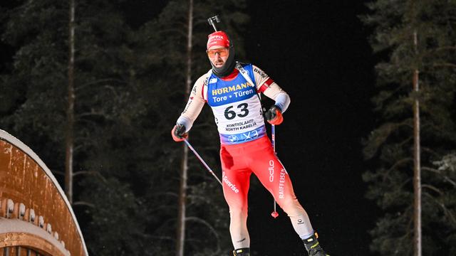 Joscha Burkhalter a parfaitement lancé sa saison de Coupe du monde. [KEYSTONE - KIMMO BRANDT]