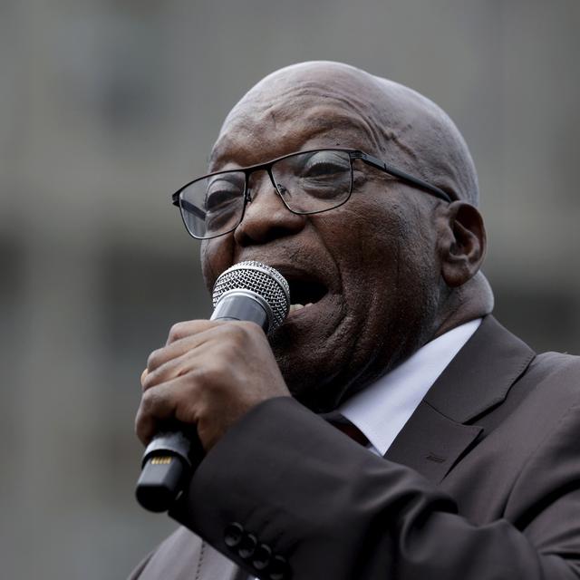 L'ancien président sud-africain Jacob Zuma. [Keystone - AP Photo]