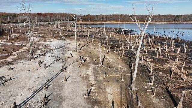 Un réservoir asséché dans le New Jersey. [afp - anadolu agency]