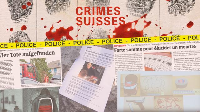 Le nouvel épisode de Crimes suisses revient sur le quadruple meurtre de Rupperswil. [RTS]