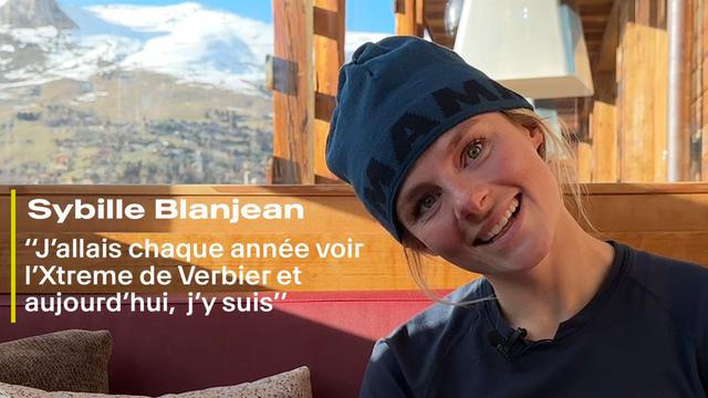 Sybille Blanjean, lauréate de l'Xtreme de Verbier en 2022 dans la catégorie ski [Miguel Bao]
