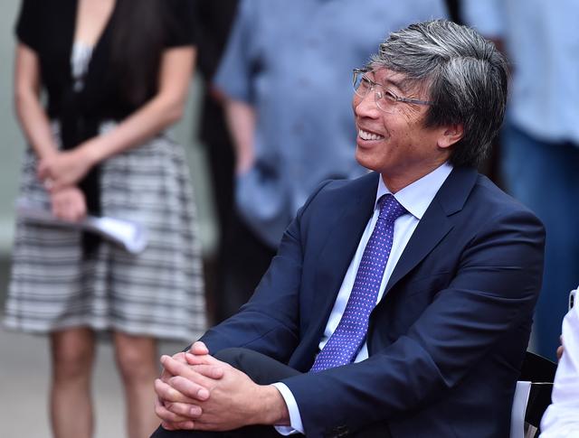 Le propriétaire du Los Angeles Times, Patrick Soon-Shiong. [Getty Images via AFP - ALBERTO E. RODRIGUEZ]