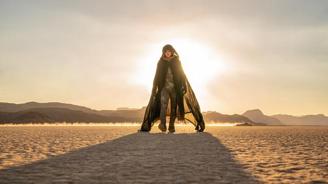Une image du film "Dune: deuxième partie" de Denis Villeneuve avec Timothée Chalamet. [Warner Bros]