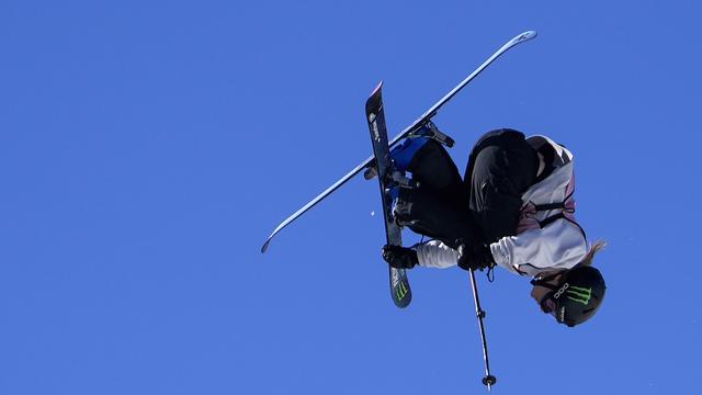 Sarah Hoefflin est montée sur son 18e podium. [Keystone - AP Photo/Andy Wong]