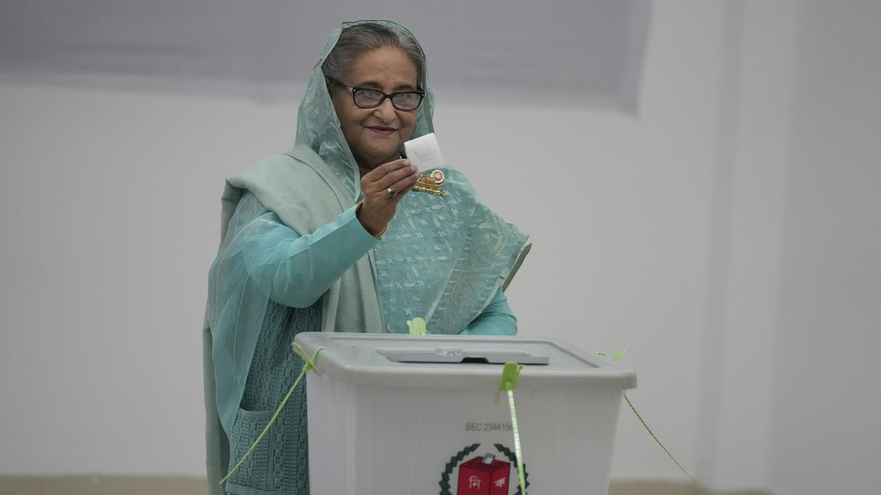 La Première ministre du Bangladesh, Sheikh Hasina. [Altaf Qadri]