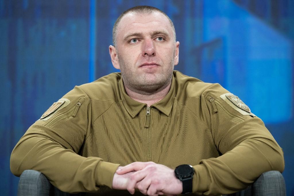 Le chef du SBU, les services secrets ukrainiens, Vassyl Maliouk. [Anadolu via AFP - VIACHESLAV RATYNSKYI]