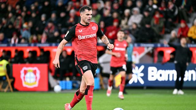 Même si le Bayer n'est plus intouchable, Xhaka continue de briller. [IMAGO/Uwe Kraft - IMAGO/UWE KRAFT]