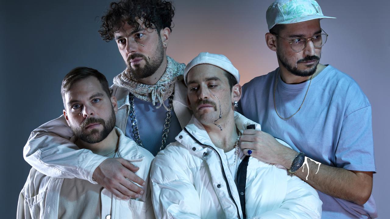 Le quatuor hip-hop romand Cinq. [Irascible Music - Prune Carmen Diaz]