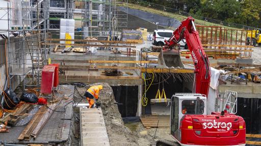 Lausanne crée une ressourcerie pour les matériaux de construction. [Keystone]