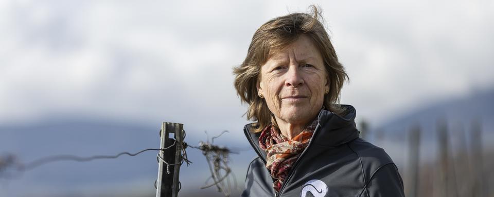 Martine Rebetez, climatologue à l'Université de Neuchâtel. [Keystone - Cyril Zingaro]