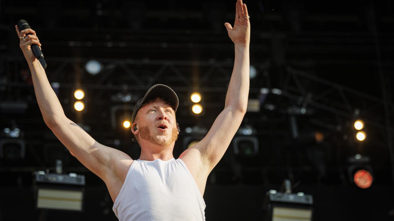 Eddy de Pretto au Paléo festival. [Keystone - Valentin Flauraud]