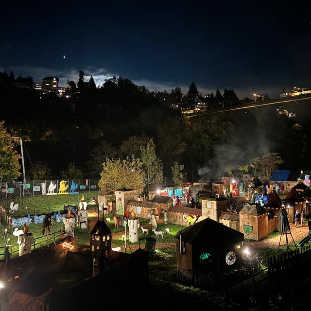 La Basse-Ville de Fribourg, de quartier mal famé à conte de fées. [RTS - Tristan Miguel]