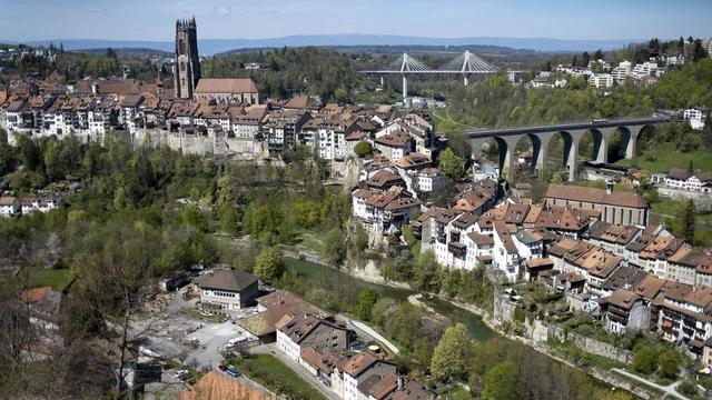Deux motions populaires en faveur du climat ont été lancées dans le canton de Fribourg. [Keystone]