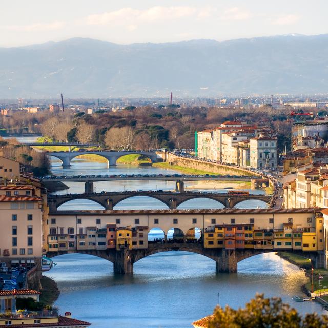 Une vue de Florence. [Depositphotos - masterlu]