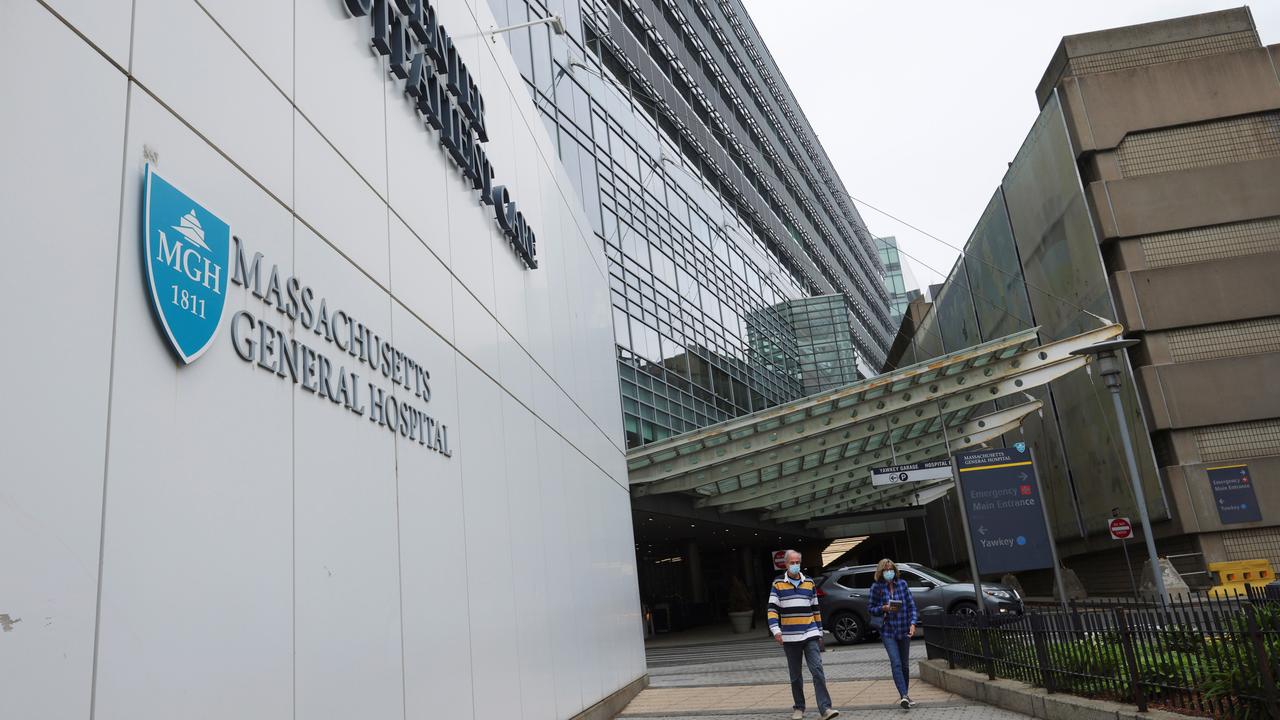 L'entrée du Massachusssetts General Hospital, à Boston, le 19 mai 2022. [reuters - Brian Snyder]