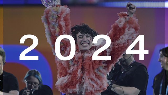 L’artiste suisse Nemo a remporté l’Eurovision avec sa chanson "The Code" - Vignette Site Eurosong. [Keystone - Jessica Gow/TT News Agency via AP]