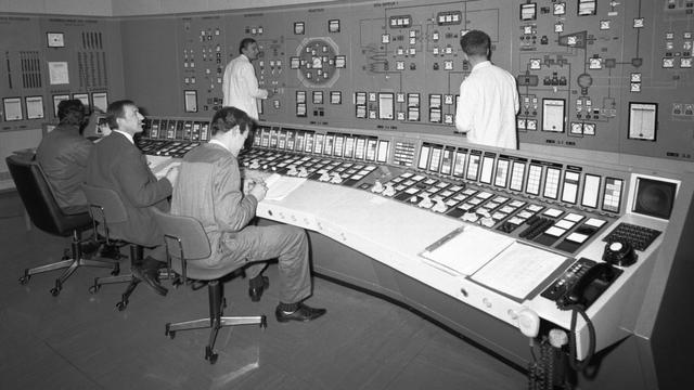 La centrale nucléaire de Lucens. [Keystone - Photopress-Archiv/Gassmann]