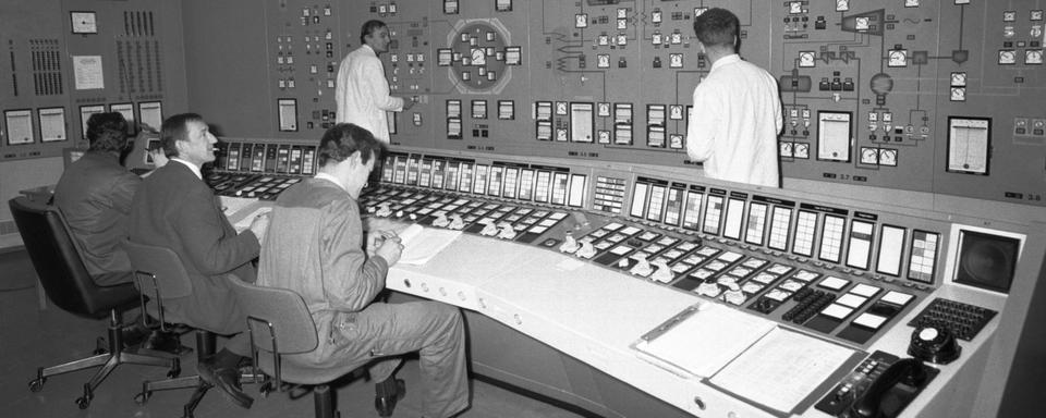 La centrale nucléaire de Lucens. [Keystone - Photopress-Archiv/Gassmann]