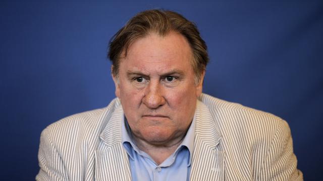 Gérard Depardieu, lors d'une conférence de presse en 2013 à Nice. [Keystone - Lionel Cironneau]