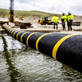 Un projet de câbles sous-marins acheminant de l'électricité entre l'Irlande à l'Amérique du Nord est en cours de développement (image d'illustration). [AFP - Jeffrey Groeneweg - ANP]