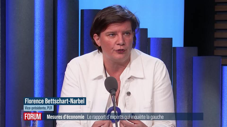 Rapport sur les mesures d'économie: réactions de Pierre-Yves Maillard et Florence Bettschart-Narbel