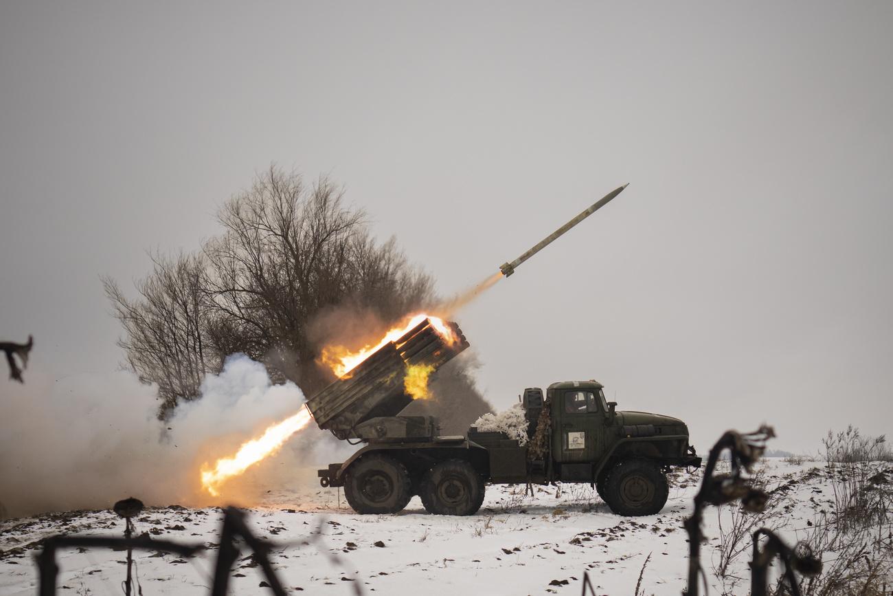 La moitié des armes occidentales promises à l'Ukraine sont livrées en retard. [KEYSTONE - VADIM GHIRDA]